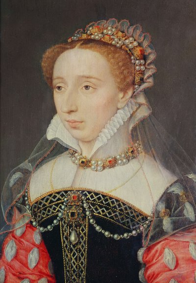 Portrait of Anne de Pienne, Lady in Waiting to Mary Stuart, c.1560 by François Clouet